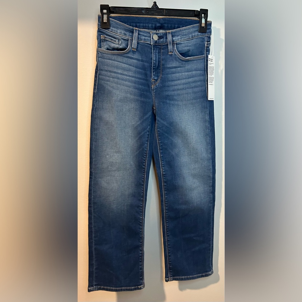 Hudson Jeans Blue Ankle & Cropped Women Jeans
